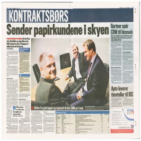 Norske skog finansavisen jan 24 2011