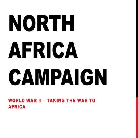 North africa campaign