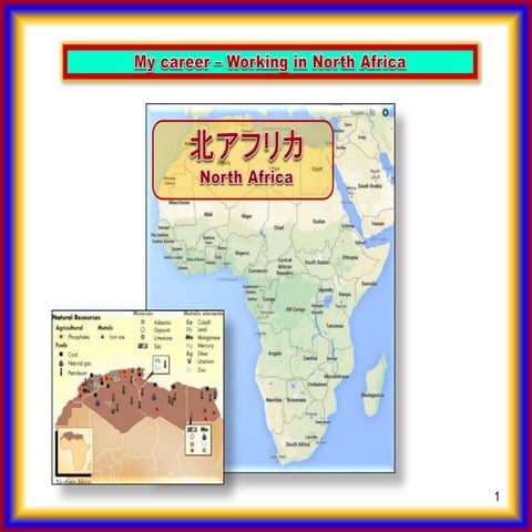 North Africa traveling-working