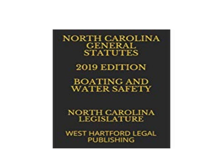 [PDF_NO_BUY] LIBRARY NORTH CAROLINA GENERAL STATUTES 2019 EDITION B…