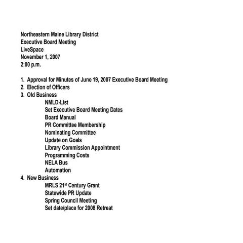 Northeastern  Maine  Library  District