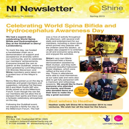 Northern Ireland Newsletter - Spring 2015