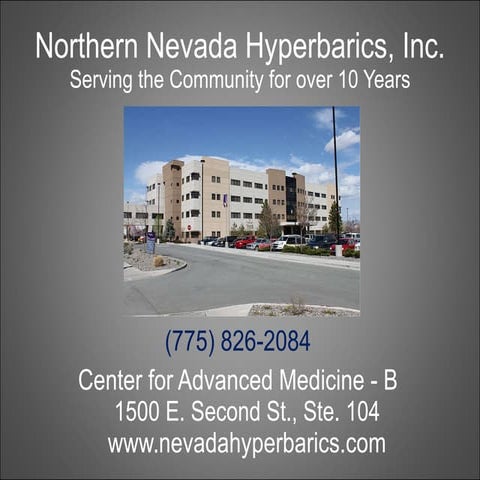 Northern Nevada Hyperbarics Presentation