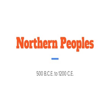 Northern peoples