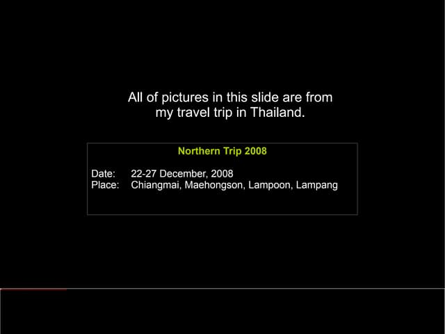 Northern Trip 200811