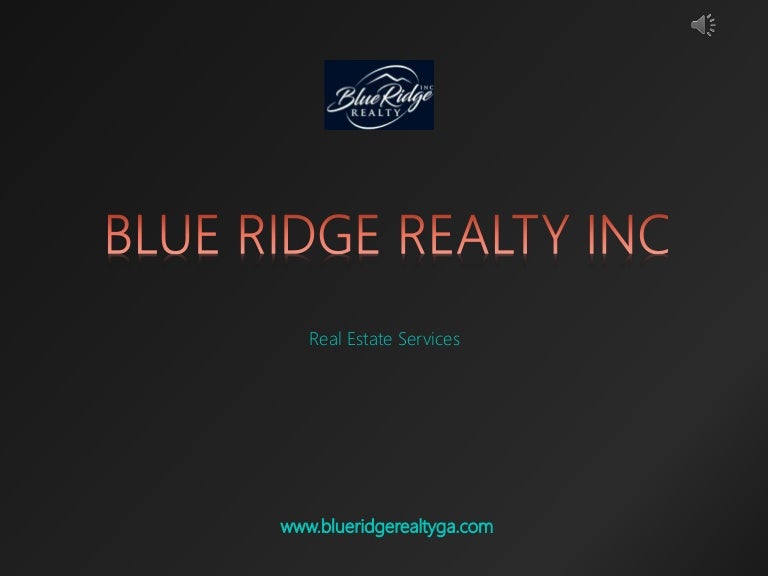 Realty Company In North Ga Mountain Blue Ridge Realty