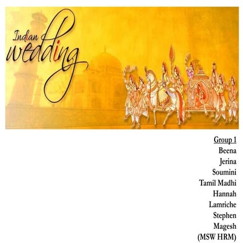 North Indian weddings