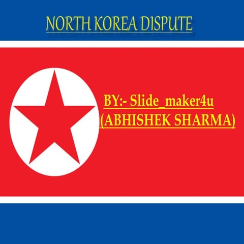 North korea dispute