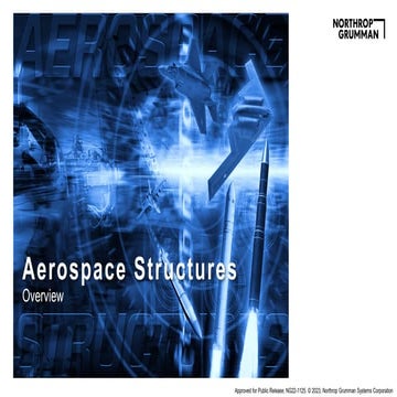 Northrop Grumman Aerospace Structures Overview