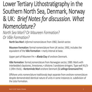 North sea marl   våle – maureen nom...