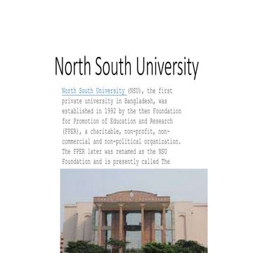 North South University.pptx