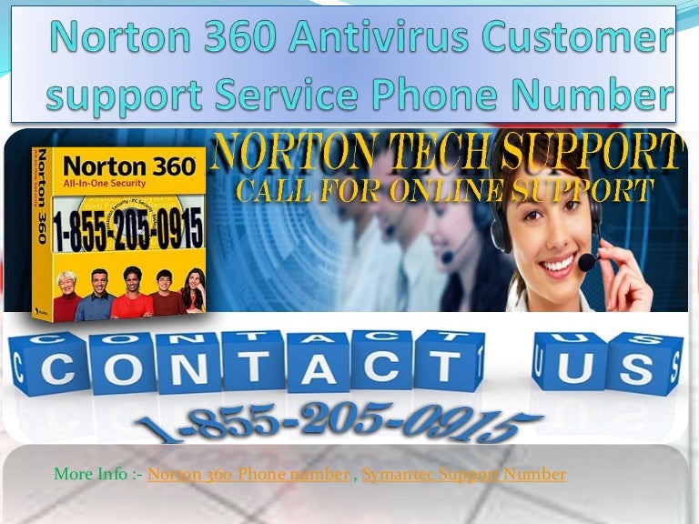 Norton 360 antivirus customer support service phone number