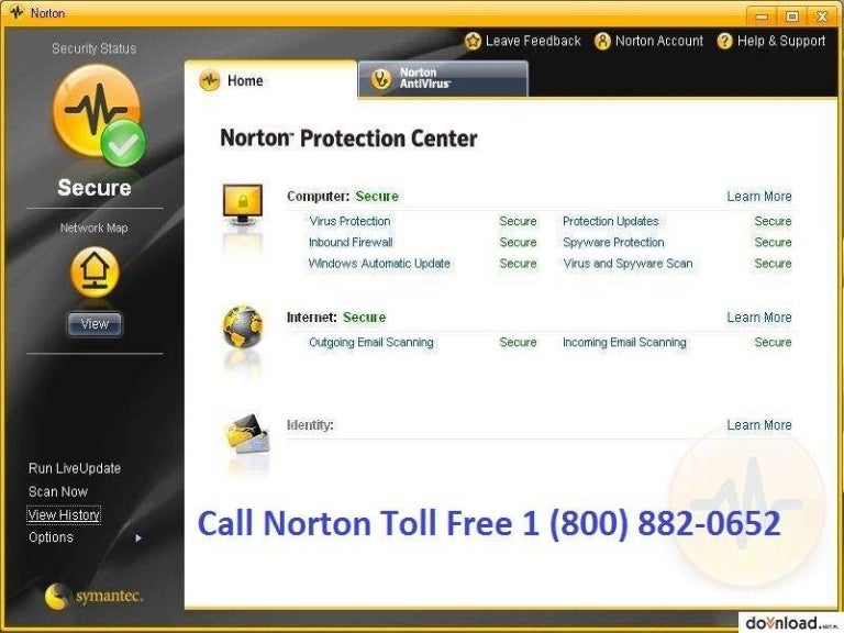 Norton customer service phone number 1 8008820652