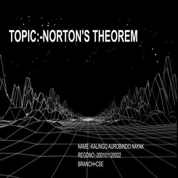 Norton's theorem 