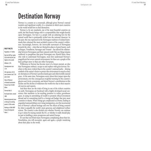 Norway Getting Started