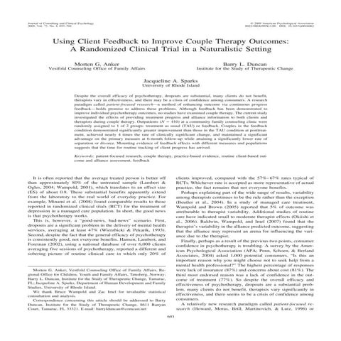 Norway Feedback Project