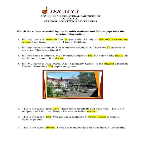 Norwegian answers to town mystery