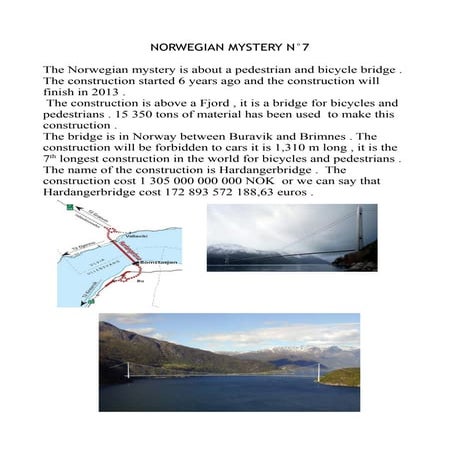 French solution of Norwegian mystery #7