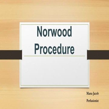 Norwood Procedure.pptx