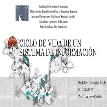 Ciclo de vida de un sistema de información