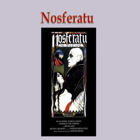 Nosferatu presentation