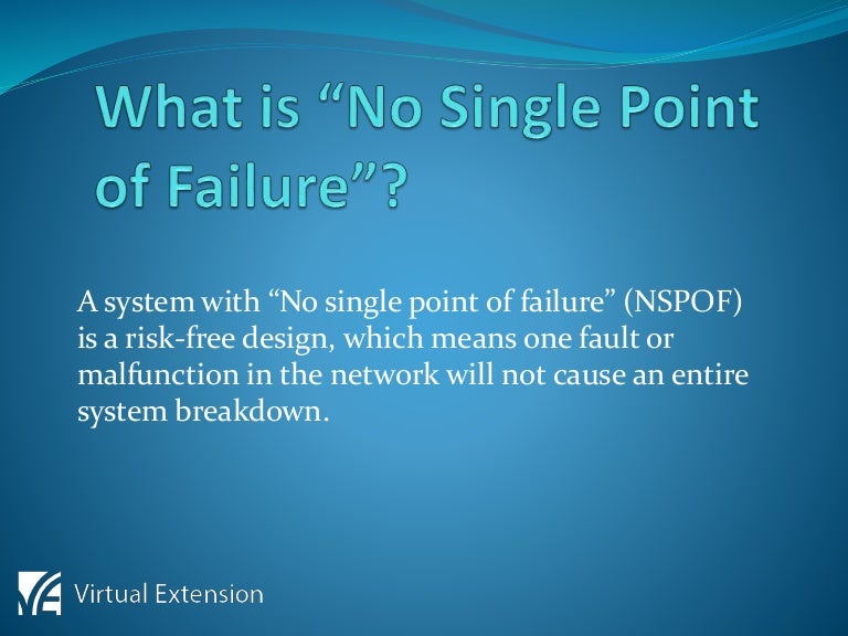 Single Points Of Failure: The Biggest Risk Not On Your Radar – SRDT