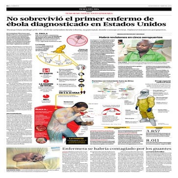 No sobrevivió el primer enfermo de ébola diagnosticado en estados unidos