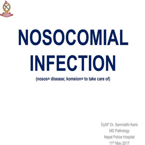 Nosocomial infection
