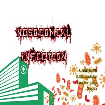 Nosocomial infection (HAIs)