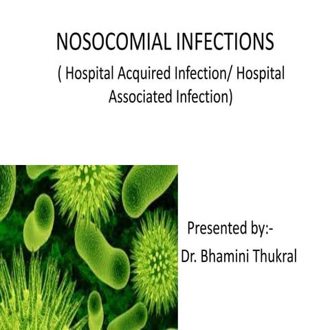 Nosocomial infections