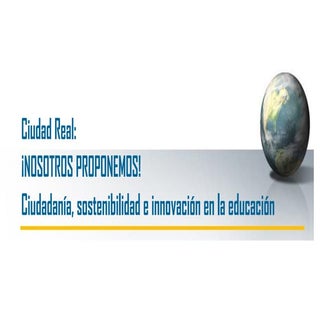 Proyecto Nosotros Proponemos. Ciuda...