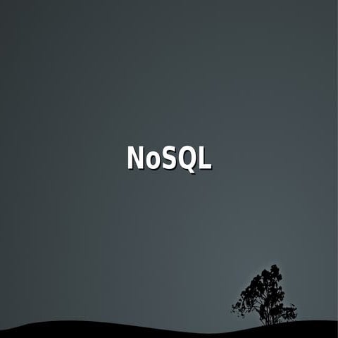 NoSQL