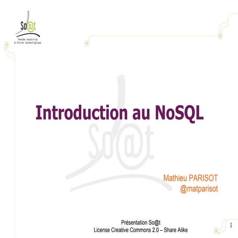 Dojo 02 : Introduction au noSQL