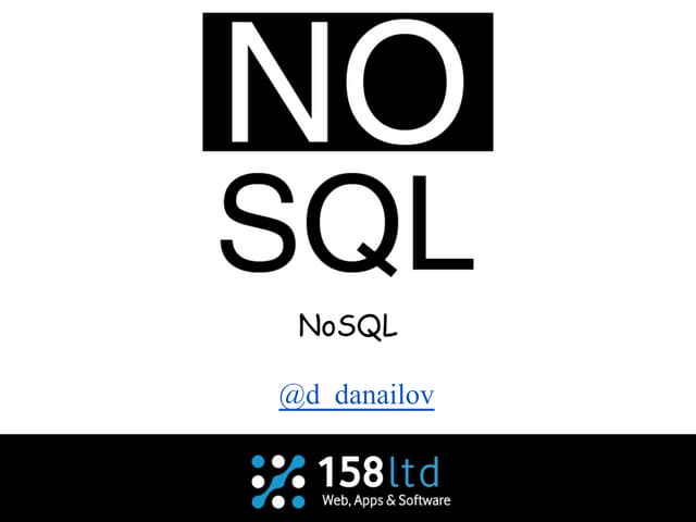 Introduction to NoSQL