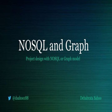 Nosql and graph | PPTX