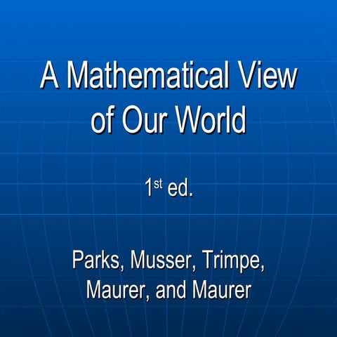 Nossi Ch 4.1 and 4.2