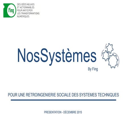 Nos systèmes : dossier de partenariat