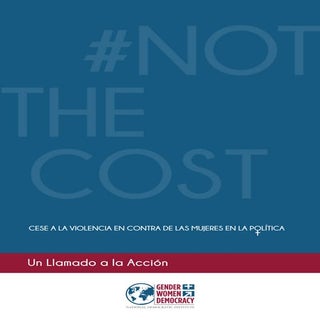 NoEsElCosto Cese a la violencia en ...