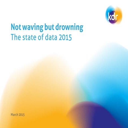 Not waving-but-drowning