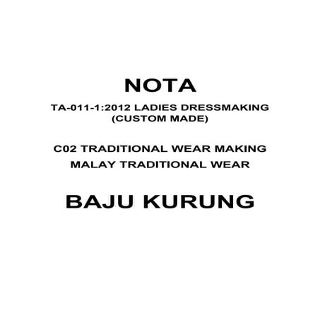 Nota baju kurung online 2020