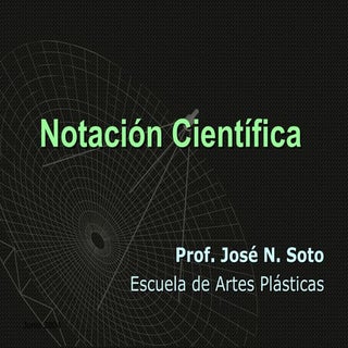 Notacion cientifica