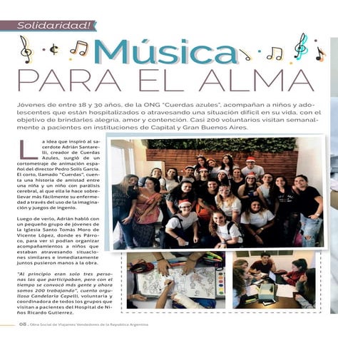 Cuerdas azules - ONG Solidaria