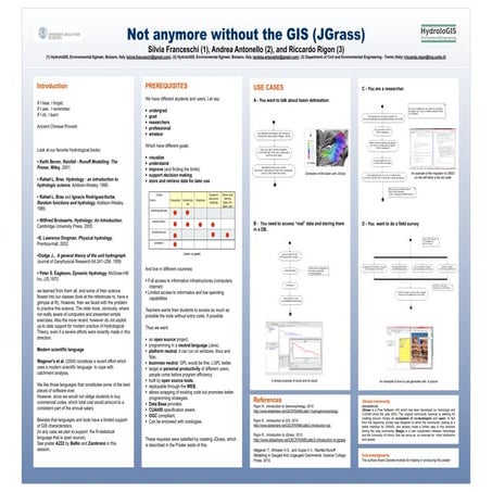 Not anymore without a GIS (JGRASS)