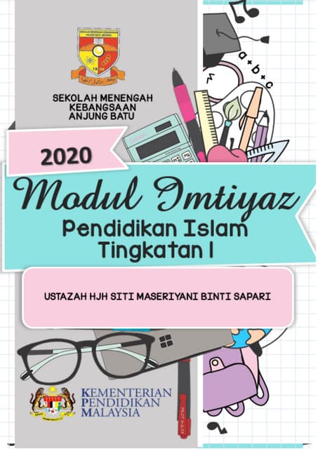 NOTA PENDIDIKAN ISLAM TINGKATAN 1 KSSM.pdf