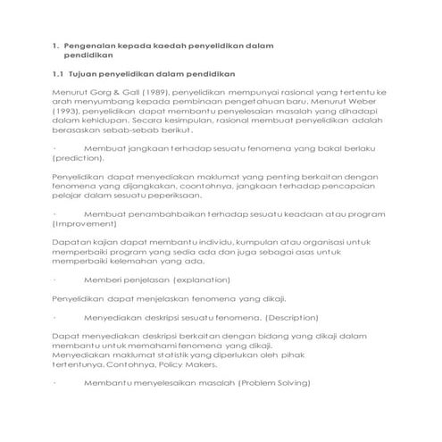 Nota ringkas kajian tindakan