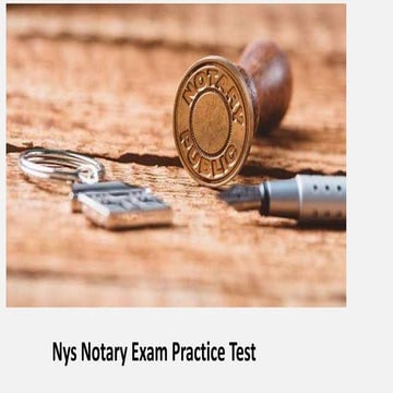 Notary Public Classes In Westchester County.pptx