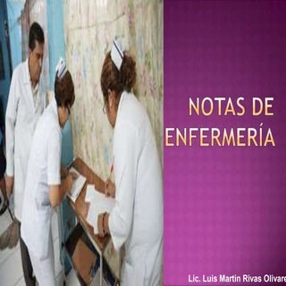 Notas de enfermeria