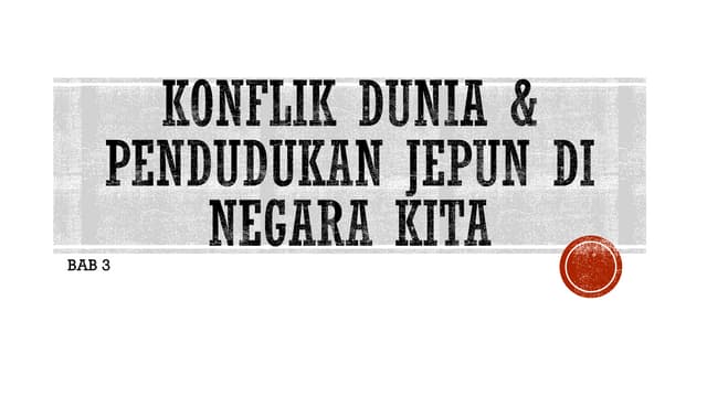 Nota Sejarah Tingkatan 4 Bab 3 (KSSM)