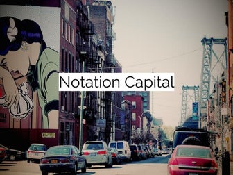 Notation Capital Fund 1 pitch deck
