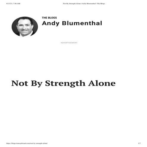 Not By Strength Alone.pdf